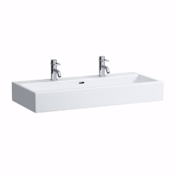 Bild von Laufen LIVING CITY - Waschtisch LIVINGCITY 100X46 WEISS, 000 weiss, 1 Hahnloch, 1000 x 460 x 155, Art.Nr. : H8184370001041