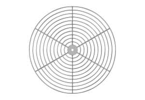 Bild von Maico Schutzgitter, Metall SG 20 Schutzgitter aus Metall für Be- und Entlüftung, DN 200, Art.Nr. : 0150.0114