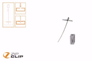 Bild von Zip-Clip TOGGLE-IT SEILAUFHÄNGUNG 3 METER - BELASTUNG 15KG - 10 STUCK , alte Kode : ZIP-103T, Art.Nr. :ZCT-1003-873