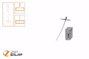 Bild von Zip-Clip TOGGLE-IT SEILAUFHÄNGUNG 10 METER - BELASTUNG 35KG - 10 STUCK , Art.Nr. : ZIP-209T