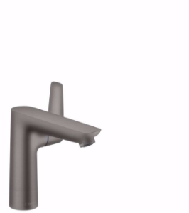 Bild von Hansgrohe Talis E Einhebel-Waschtischmischer 150 mit Zugstangen-Ablaufgarnitur, brushed black chrome , Art.Nr. : 71754340