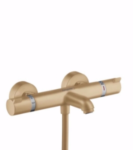 Bild von Hansgrohe Ecostat Wannenthermostat Comfort Aufputz, brushed bronze , Art.Nr. : 13114140