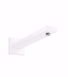 Bild von Hansgrohe Brausenarm eckig 38,9 cm, Mattweiß , Art.Nr. : 27694700