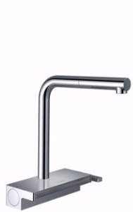 Bild von Hansgrohe Aquno Select M81 Einhebel-Küchenmischer 250, Ausziehauslauf, 2jet, chrom , Art.Nr. : 73836000