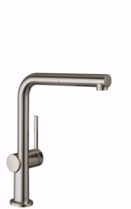 Bild von Hansgrohe Talis M54 Einhebel-Küchenmischer 270, Ausziehauslauf, 1jet, sBox, edelstahl finish , Art.Nr. : 72809800