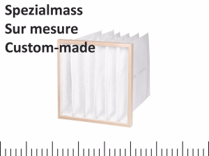 Bild von Unifil TW6-287-592-350-H-5T SynaWave® Taschenfilter,  ISO ePM10 60% / M6, Holzrahmen, 287x592x350, , Art.Nr. 282805