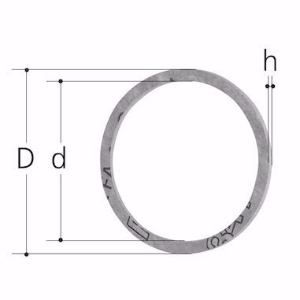 Bild von GF-JRG Flachdichtung für Oberteil 1 1/4" , Art.Nr. : 350928782