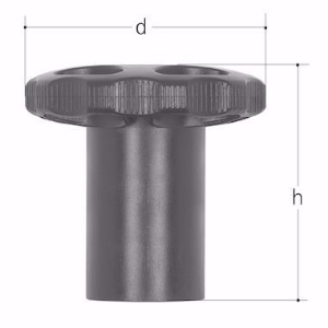 Bild von GF-JRG Handrad Schrägsitzventil, grünem Stopfen 1/2" , Art.Nr. : 350894080