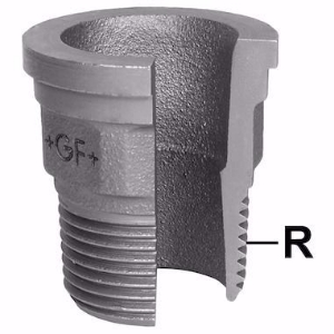 Bild von GF-JRG Einlegteil, flachdichtend, Nr. 371 2 1/2" schwarz , Art.Nr. : 770371110