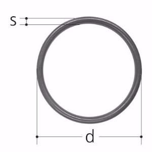 Bild von GF-JRG O-Ring EPDM zu 1300-1333 1 1/4" , Art.Nr. : 350981228