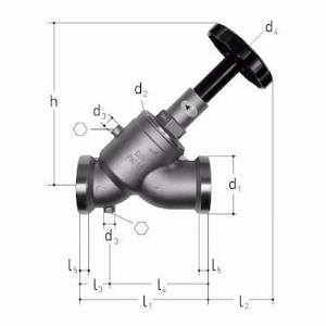 Bild von GF-JRG LegioStop 5281 KRV absperrbar, AG ohne Entleerung DN 65 3" , Art.Nr. : 5281.065