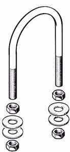 Bild von Sikla Rundstahlbügel RUB M12 159 mm , Art.Nr. : 102861