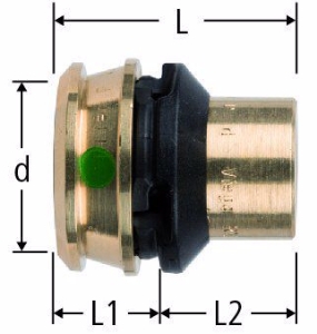 Bild von Nussbaum  84238 Optiflex-Flowpress-Verschlusskappe, Grösse: 20, Art.Nr. 84238.22