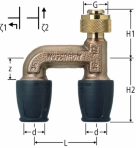 Bild von Nussbaum  85273 Optiflex-Profix-Verteilstück auf Masterfix-Anschluss ½, Grösse: 16, Art.Nr. 85273.21