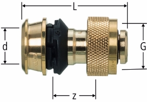 Bild von Nussbaum  84270 Optiflex-Flowpress-Übergang auf Masterfix-Anschluss ½, Grösse: 16, Art.Nr. 84270.21