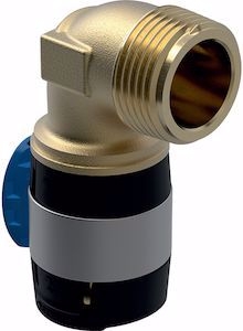 Bild von Geberit FlowFit Übergangsbogen 90°mit Aussengweinde d16mm, R3/4", Art.Nr. :620.520.00.1