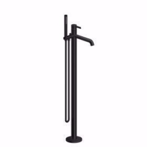 Bild von KWC BEVO Wanne matt black A 215 Hebelmischer Auslauf fest Neoperl® SLIM®, matt black, Art.Nr. : 20.421.093.176