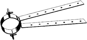 Bild von STS Spreizrohrschelle 75 mm Länge 300 mm, Art.Nr. :5176.58