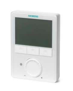 Bild von Siemens Raumthermostat, AC 24 V, Ventilatorkonvektor (ECM oder 3-stufiger Ventilator), Universalapplikatione, Art.Nr.: RDG160T - Nachfilgeprodukt wird geschickt RDG260T