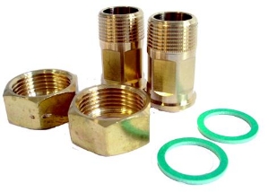 Picture of Siemens Einbausatz G1", für Verschraubung R  3/4", Art.Nr.: WZM-E1