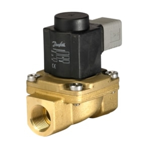 Bild von Danfoss - EV225B Magnetventil 2/2 Wege - Servogesteuert, G 3/4, PTFE, NC,20 mm,240 V/AC, Art.Nr. : 032U380631