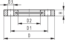 Bild von +GF+ Losflansch PP-V (Vollkunststoff), Ø mm: 90, Art.Nr.: 727700513