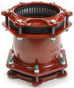 Bild von +GF+ MULTI/JOINT® 3007 Plus Kupplung, längskraftschlüssig, Uni/Fikser Coupling, restraint, Uni/Fiksers, DN: 50, Art.Nr.: 709305210