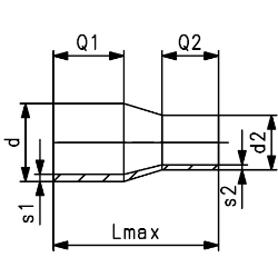 Bild von +GF+ ELGEF Plus Reduktion PE100 d25-630mm / SDR11 / Langschenklige Version, d mm: 63, Art.Nr.: 753901058