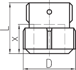 Bild von +GF+ PRIMOFIT Kappe verzinkt Für PE/PE-Xa-Rohr, Dimension mm: 32 x 3.0, Art.Nr.: 775452203