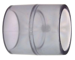 Bild von +GF+ Muffe egal PVC-U transparent metrisch, Grösse: 16, Art.Nr.: 752910105