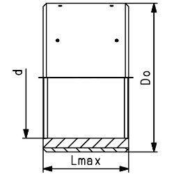 Bild von +GF+ ELGEF Plus Elektroschweiss Muffe PE100 d355-800mm / SDR17, d mm: 400, Art.Nr.: 753911805