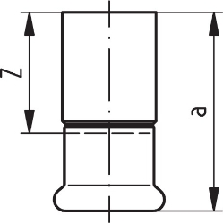 Bild von +GF+ PRESS-FIT Wasser Reduktion Kupfer, d mm: 18 ‑ 12, Art.Nr.: 767624306