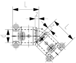 Bild von +GF+ INSTAFLEX Elektroschweiss Winkel 45° PB Mit Muffe-Stutzen, d mm: 40, Art.Nr.: 761069231