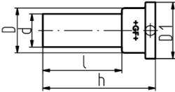 Bild von +GF+ INSTAFLEX Bundbuchse flach PB Mit Stutzen für Elektroschweissen, d mm: 50, Art.Nr.: 761069325