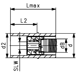 Bild von +GF+ ELGEF Plus Stutzen mit Bohrer PE100 d63mm / SDR11, d mm: 63, Art.Nr.: 193280272